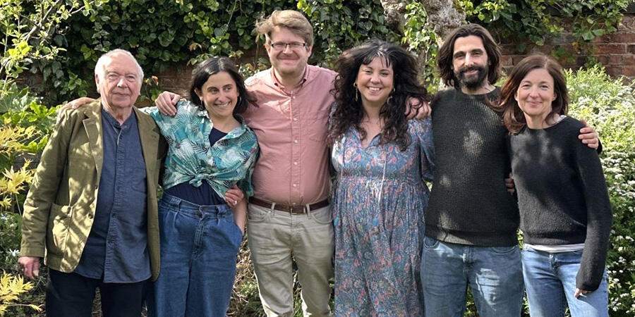 The House writer Tim Dawson with the cast and crew